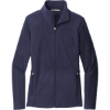 Custom Port Authority Womens Accord Microfleece Jacket Navy Blue