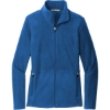 Custom Port Authority Womens Accord Microfleece Jacket Royal Blue