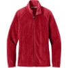 Custom Port Authority Womens Plush Fleece Full-Zip Jacket Rich Red