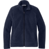 Custom Port Authority Womens Ultra Warm Brushed Fleece Jacket. Insignia Blue/River Blue