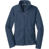 Custom Port Authority Womens Value Fleece Jacket. Insignia Blue