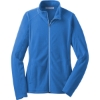 Custom Port Authority Womens Microfleece Jacket. Light Royal Blue