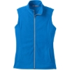 Custom Port Authority Womens Microfleece Vest. Light Royal
