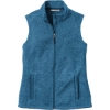 Custom Port Authority Womens Sweater Fleece Vest Medium Blue Heather