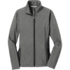 Custom Port Authority Womens Core Soft Shell Jacket. Pearl Grey Hth