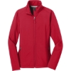 Custom Port Authority Womens Core Soft Shell Jacket. Rich Red