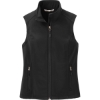 Custom Port Authority Womens Core Soft Shell Vest. Black