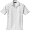 Custom Port Authority Womens Rapid Dry Polo. White