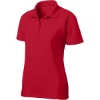 Custom Sport-Tek Womens Dri-Mesh Pro Polo. Engine Red