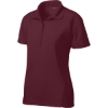 Custom Sport-Tek Womens Dri-Mesh Pro Polo. Maroon Red