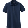 Custom Sport-Tek Womens Dry Zone Raglan Accent Polo. True Navy Blue