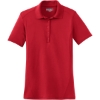Custom Sport-Tek Womens Dry Zone Raglan Accent Polo. True Red