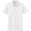 Custom Sport-Tek Womens Dry Zone Raglan Accent Polo. White
