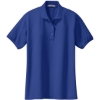 Custom Port Authority Womens Silk Touch Polo. Royal Blue