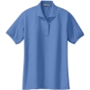 Custom Port Authority Womens Silk Touch Polo. Ultramarine Blue