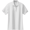 Custom Port Authority Womens Silk Touch Polo. White