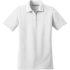 Custom Port Authority Womens Stain-Resistant Polo. White