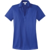 Custom Port Authority Womens Performance Fine Jacquard Polo. Hyper Blue