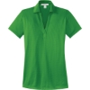 Custom Port Authority Womens Performance Fine Jacquard Polo. Vine Green