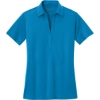 Custom Port Authority Womens Silk Touch Performance Polo. Brilliant Blue