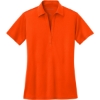 Custom Port Authority Womens Silk Touch Performance Polo. Neon Orange