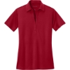 Custom Port Authority Womens Silk Touch Performance Polo. Red