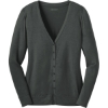 Custom Port Authority Womens Concept Cardigan. Grey Smoke