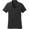 Custom Port Authority Womens Cotton Touch Performance Polo. Black