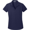Custom Port Authority Womens Dry Zone Grid Polo. True Navy Blue