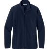 Custom Port Authority Womens C-FREE Raglan Fleece True Navy Blue