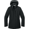Custom Port Authority Womens C-FREE Rain Jacket Deep Black