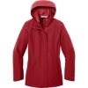 Custom Port Authority Womens C-FREE Rain Jacket Rich Red