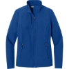 Custom Port Authority Womens C-FREE Core Soft Shell True Royal Blue