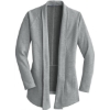 Custom Port Authority Womens Interlock Cardigan. Med He Gy/Char