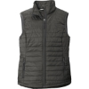 Custom Port Authority Womens Packable Puffy Vest Sterling Gray/Graphite Gray