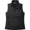 Custom Port Authority Womens Puffer Vest Deep Black