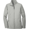 Custom Port Authority Womens Collective Soft Shell Jacket. Gusty Grey