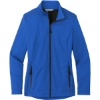Custom Port Authority Womens Collective Tech Soft Shell Jacket True Royal Blue