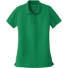 Custom Port Authority Womens Dry Zone UV Micro-Mesh Polo. Bright Kelly Green