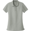 Custom Port Authority Womens Dry Zone UV Micro-Mesh Polo. Gusty Grey
