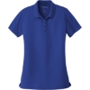 Custom Port Authority Womens Dry Zone UV Micro-Mesh Polo. True Royal Blue
