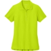 Custom Port Authority Womens Wearever Signature Pique Polo Neon Yellow