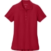 Custom Port Authority Womens Wearever Signature Pique Polo Red