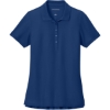 Custom Port Authority Womens Wearever Signature Pique Polo Royal Blue