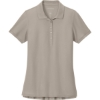 Custom Port Authority Womens Wearever Signature Pique Polo Sahara Gray
