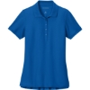 Custom Port Authority Womens Wearever Signature Pique Polo Strong Blue