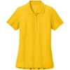 Custom Port Authority Womens Wearever Signature Pique Polo Sunflower Yellow