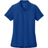 Custom Port Authority Womens Wearever Signature Pique Polo True Royal Blue
