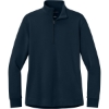 Custom Port Authority Womens Wearever Signature Double Pique 1/4-Zip RiverBlNv