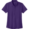 Custom Port Authority Womens Wearever Performance Pique Polo Prism Purple